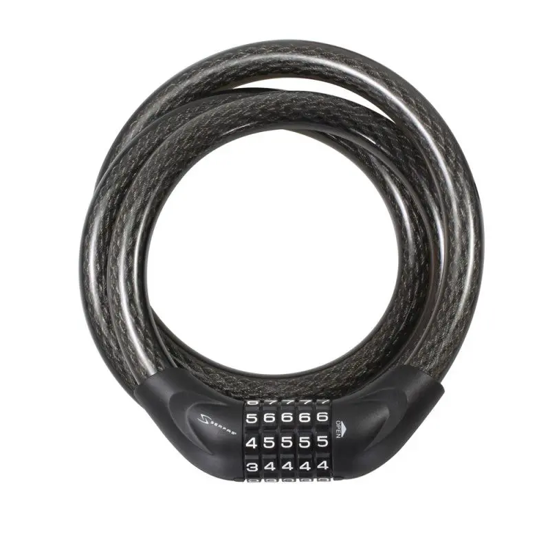 Cl-20 Coiled Cable Combination Lock 1