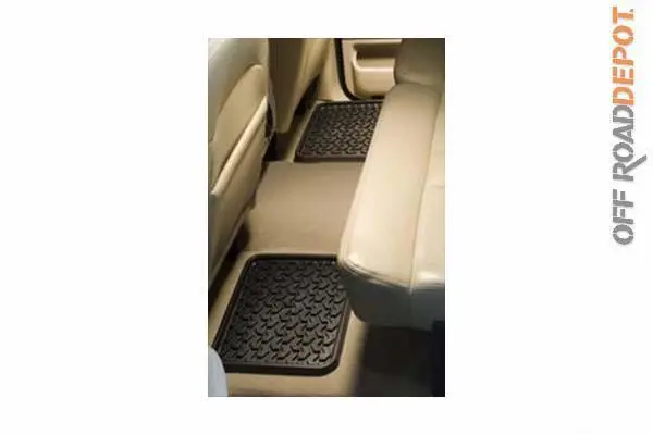 Rug 82950.01 - Tapetes Traseros Negros Universales (Par) 1
