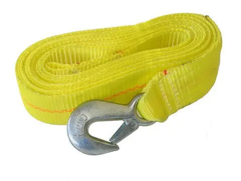 Heavy Duty Trailer Winch Strap W/Hook 2" X 20", 10000Lb. #Ws20hd0200 1