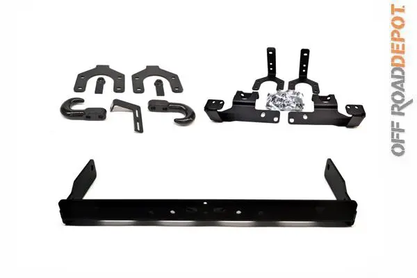 War 88140 - Placa Winch Jeep Jk 07-13 Defensa Original 1