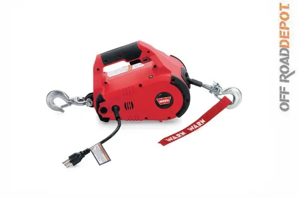 War 885000 - Pullzall 1,000 Lbs 120V Cuerda 7/32'' X 15' 1