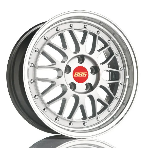 885 Lemans Silver 7.5X17 4X100 Et35 Cb 60.1 1