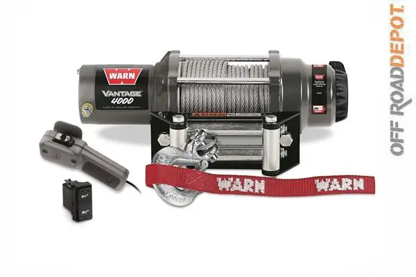 War 89040 - Winch Warn Vantage 4,000 Acero 7/32''X50' 1
