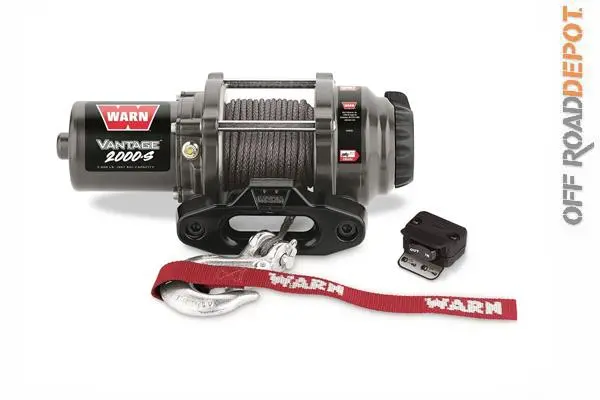 War 89021 - Winch Warn Vantage 2,000 Lbs Sintetico 5/32''X50' 1