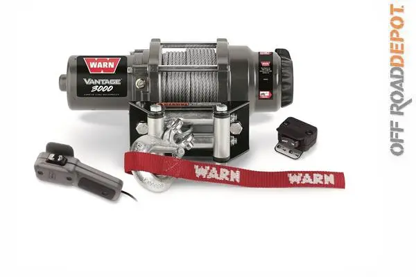 War 89030 - Winch Warn Vantage 3,000 Lbs Acero 5/32''X50' 1