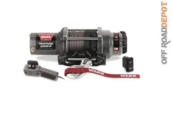War 89041 - Winch Warn Vantage 4,000 Lbs Sintetico 7/32''X50' 1