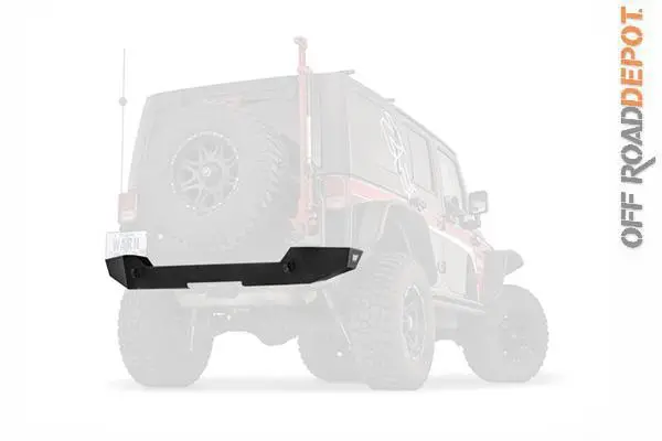 War 89525 - Defensa Trasera Warn Elite Jeep Jk 07-12 1