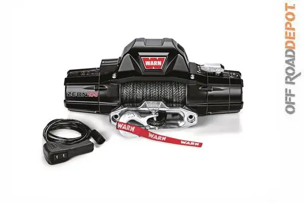 War 89611 - Winch Warn Zeon 10,000 Lbs Sintetico 3/8''X100' 1