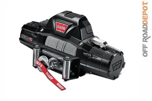 War 89650 - Winch Warn Zeon 10,000 Lbs Acero 3/8 X 80' 1