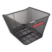 Sunlite Rack Top Mesh Basket, 16 X 13 X 8, Black, For Bicycle, Ebike 1