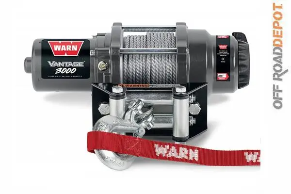 War 91030 - Winch Warn Vantage 3,000 Lbs Acero 4.8Mmx15m 1