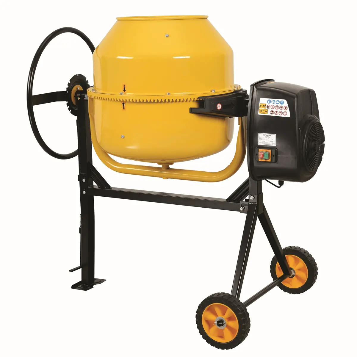 Pl-E200: Elec. Concrete Mixer 200L,  800W Copper 1