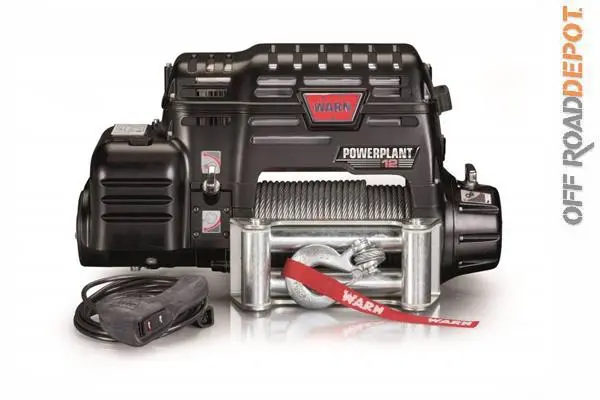 War 91801 - Winch Warn Powerplant 12K Lbs. Acero 3/8''X80' Compresor 1