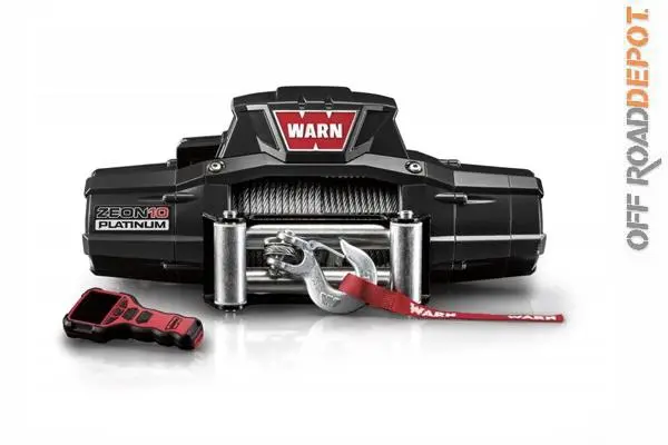 War 92810 - Winch Warn Zeon Platinum 10K Lbs Acero 3/8''X80' 1