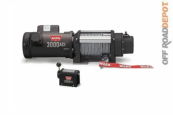 War 93000 - Winch Warn 3000 Aci Cuerda 5/16 X 30.5 Mts Acero 1