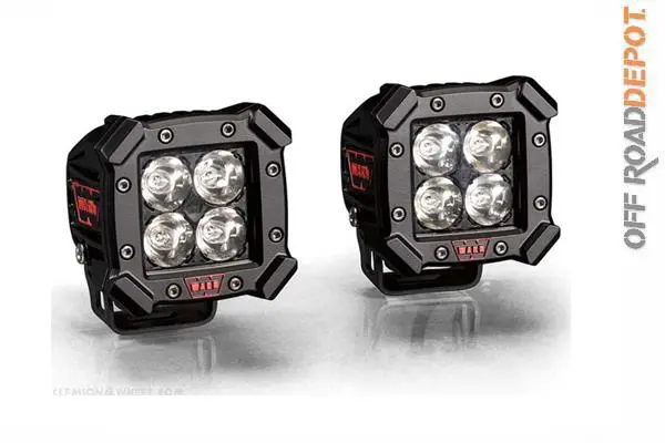 War 93920 - Faros De 4 Leds Warn Wl Series (Par) Spot Ifp68 1