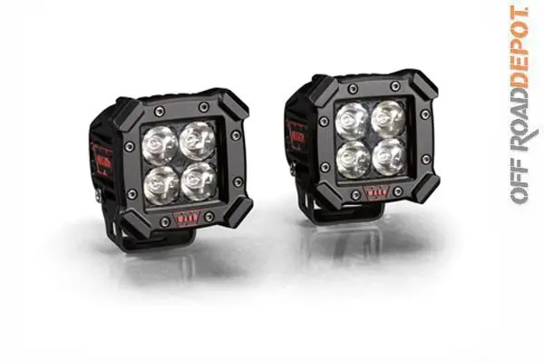 War 93925 - Faros Warn 4 Leds Wl Series (Par) Flood Ip68 1