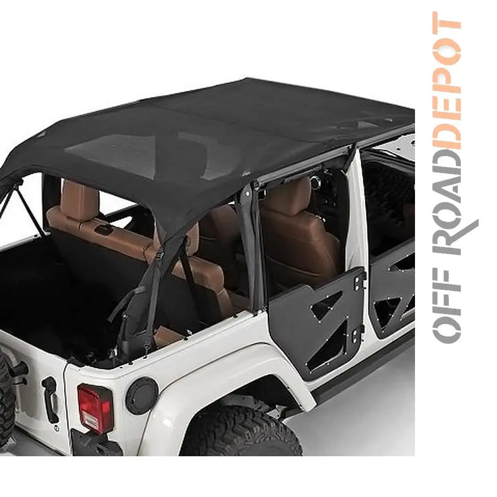 Mesh Extended Top Jeep Jk 2Dr 07-09 1