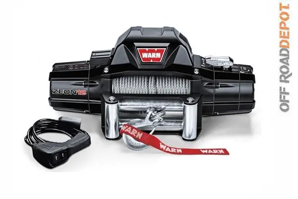 War 95950 - Winch Warn Zeon 12,000 Lbs Sintetico 80'X3/8'' 1