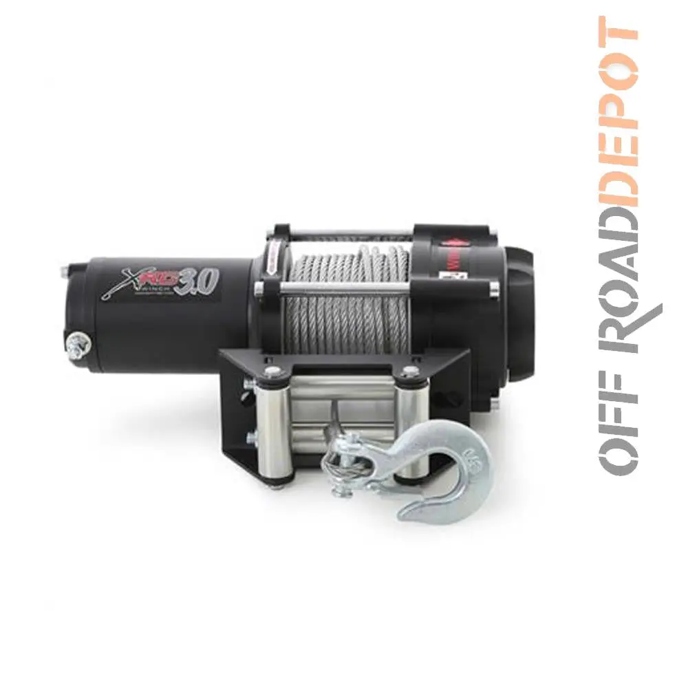 Winch 3000 Lbs Xrc3 Cable 1/4'' X 38'' 1
