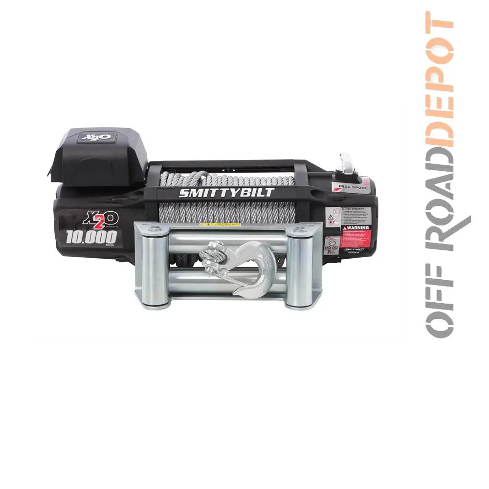 Winch X20-10 Gen Ii Cuerda Acero 3/8''X98.5' 1