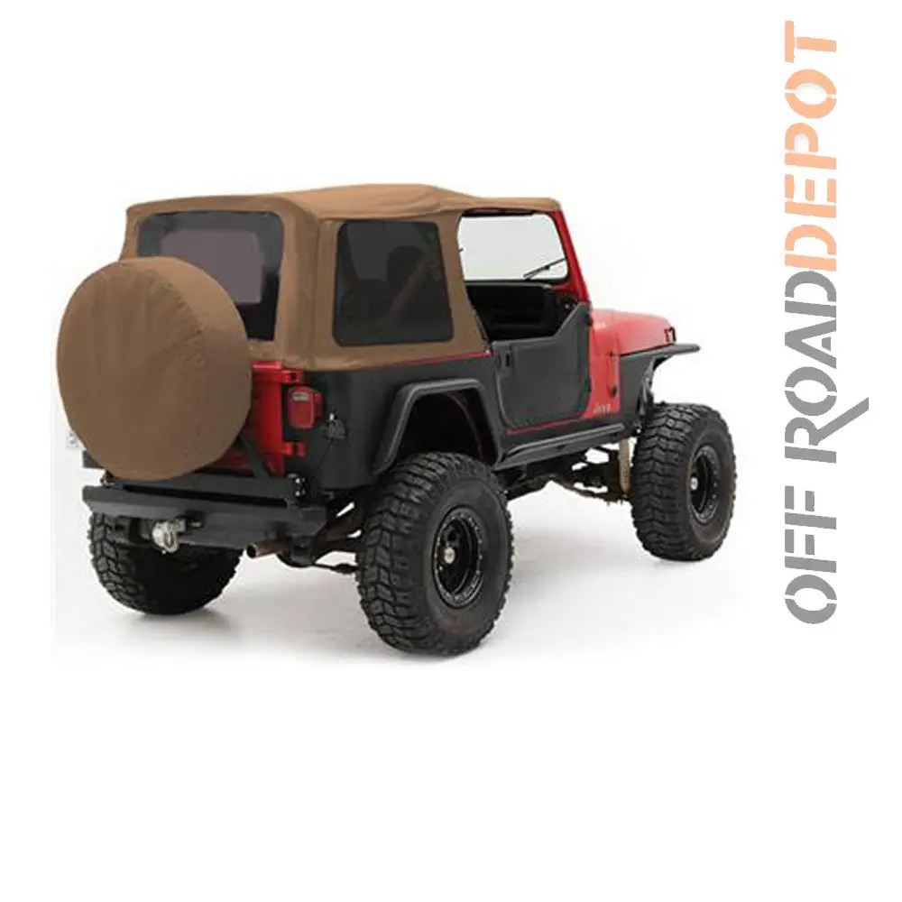 Soft Top Beige Smittybilt Vidrios Polarizados Yj 87-95 1