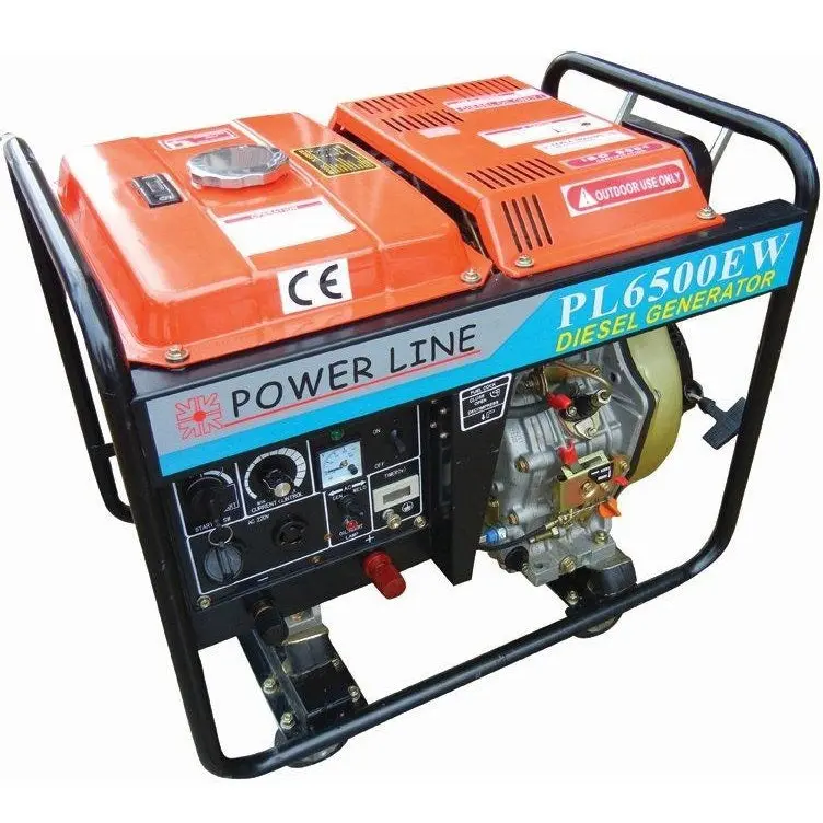 Pl7000ew4: Diesel Welder 4Kw 180A 1