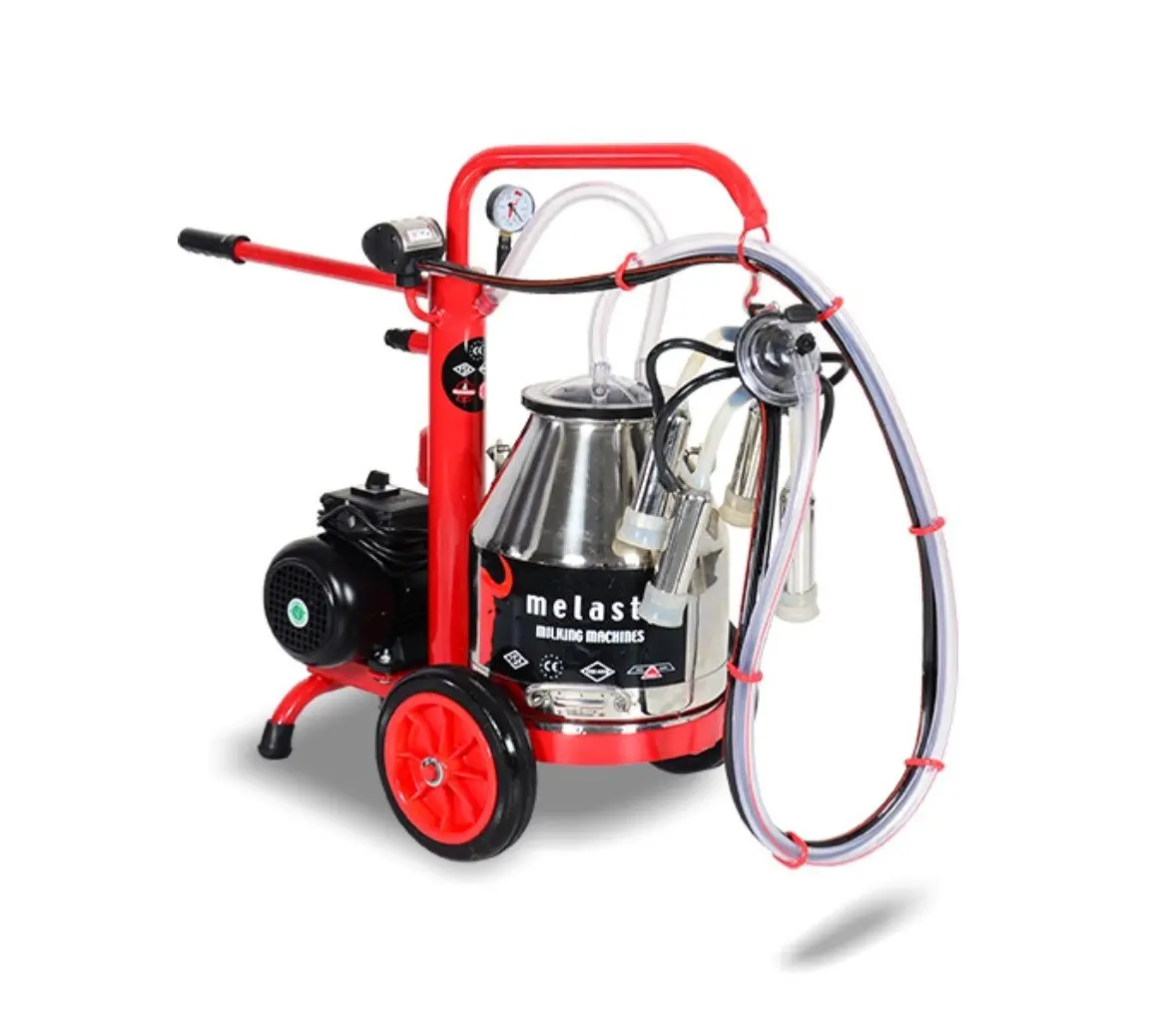 Milking Machine Eco Type For Single Cow, 40L Tank 1