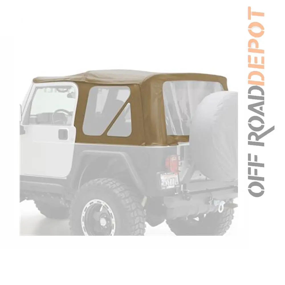 Soft Top Beige Vidrios Polarizados Tj 97-06 1