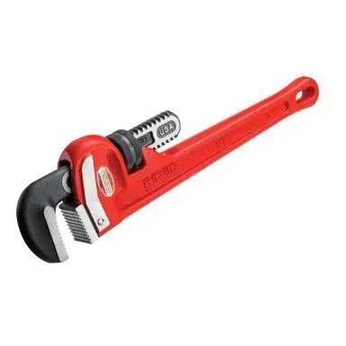 Straight Pipe Wrench 14" Hd 1