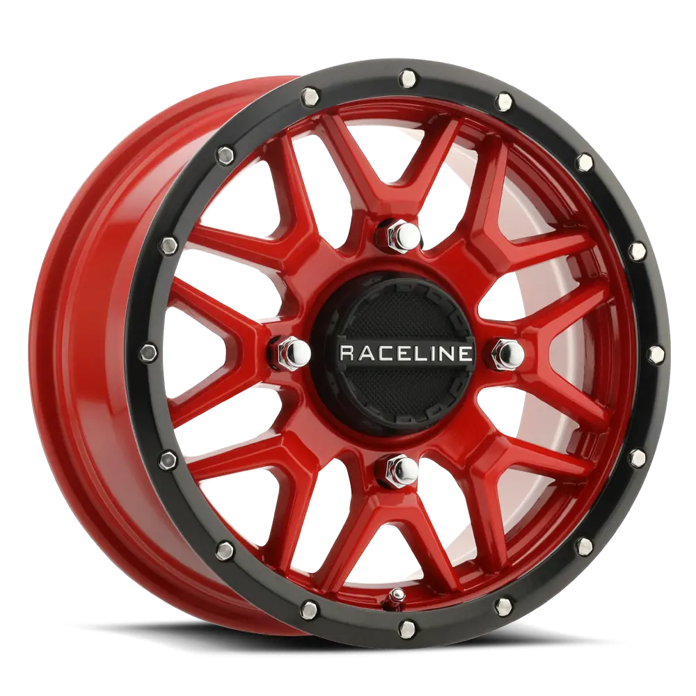 Raceline Krank 14X7 4X156 +10Mm Red 1