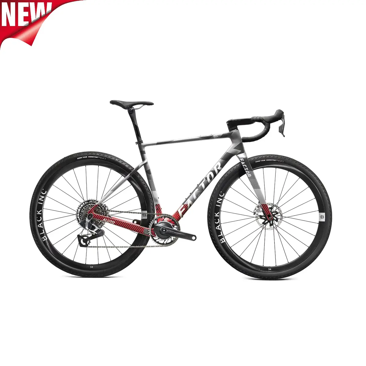 Factor Aluto Red Xplr Gravel Bike 1