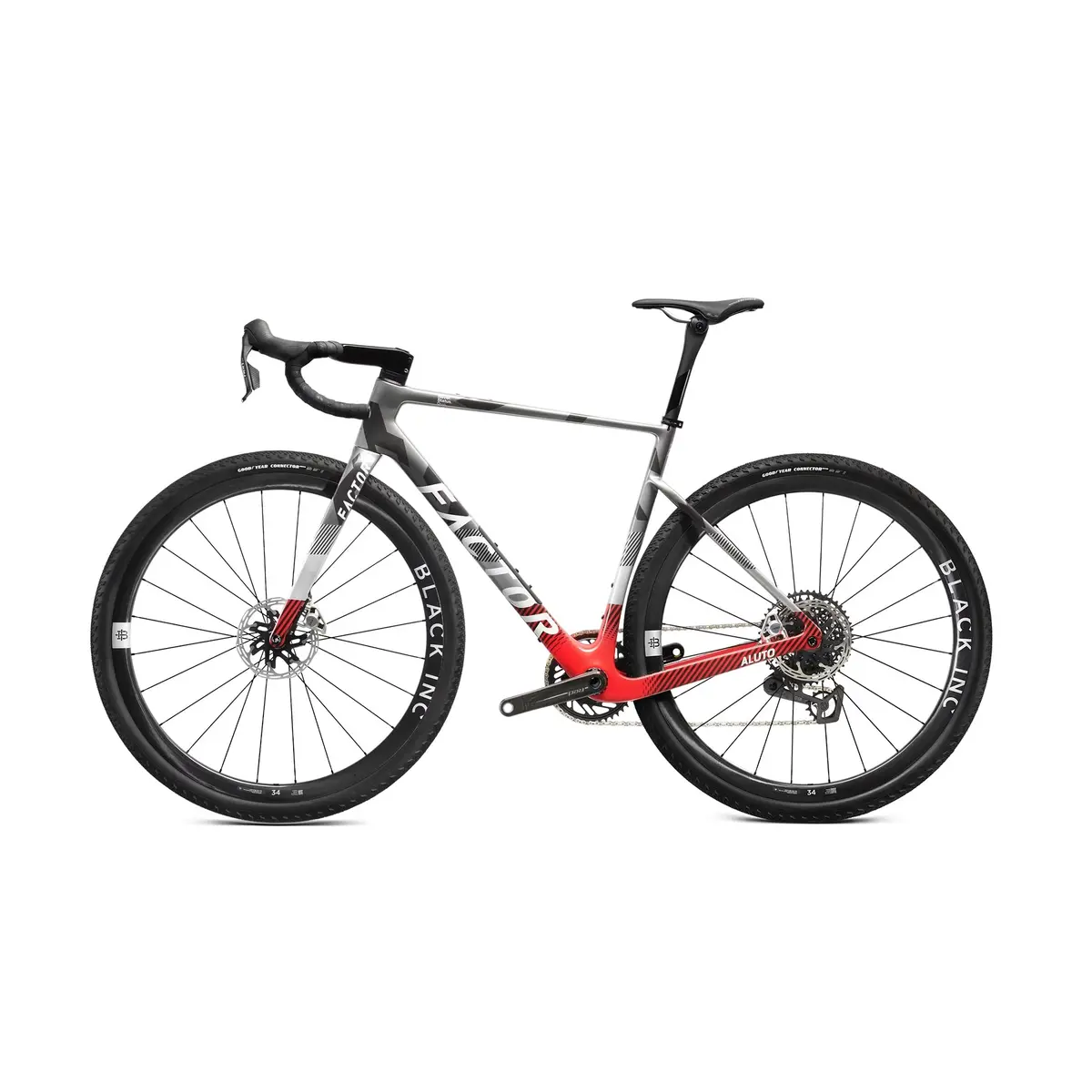 Factor Aluto Red Xplr Gravel Bike 5