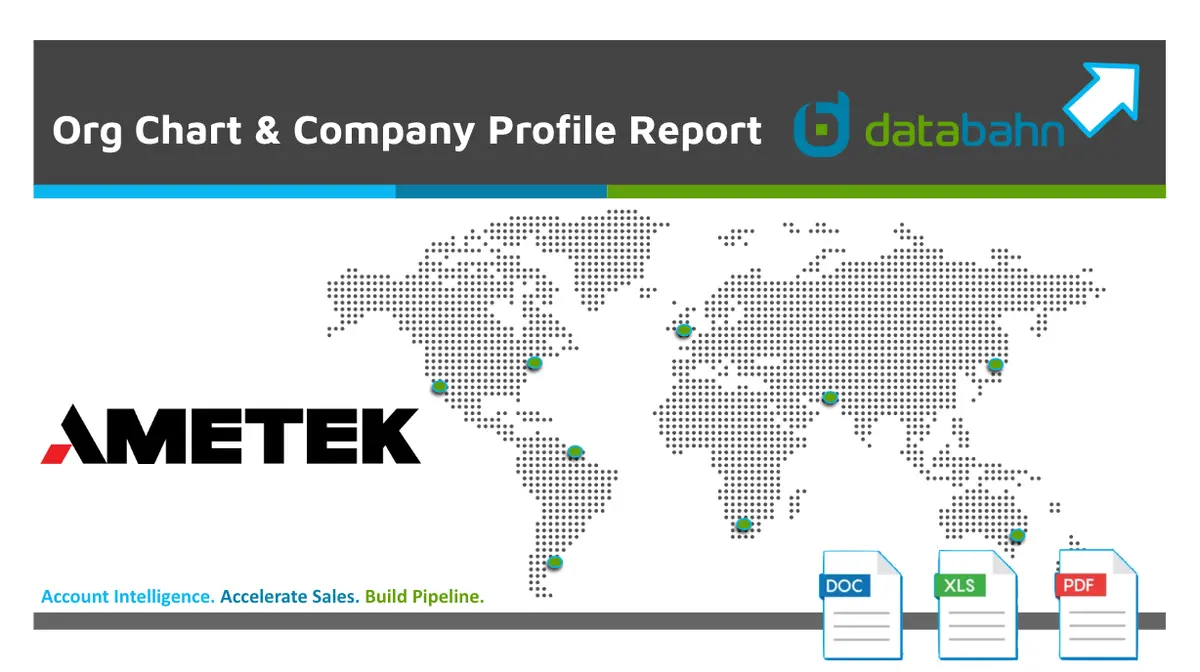 Ametek Company Profile And Org Chart Report 1