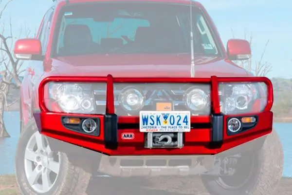 Defensa Arb Pajero 06-On C/Luces Auxiliares 1