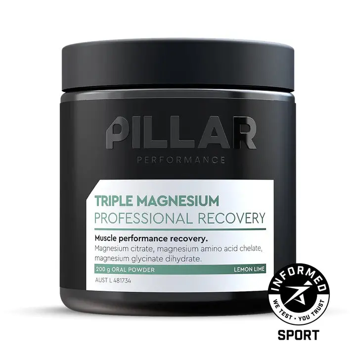 Pillar Triple Magnesium Powder- Lemon Lime 1