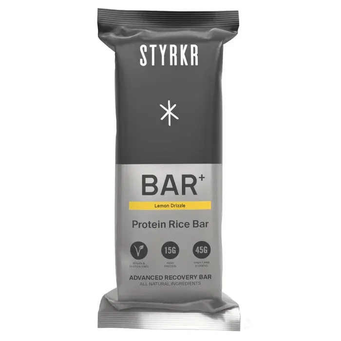 Styrkr Bar+ Lemon Drizzle Recovery Bar 1