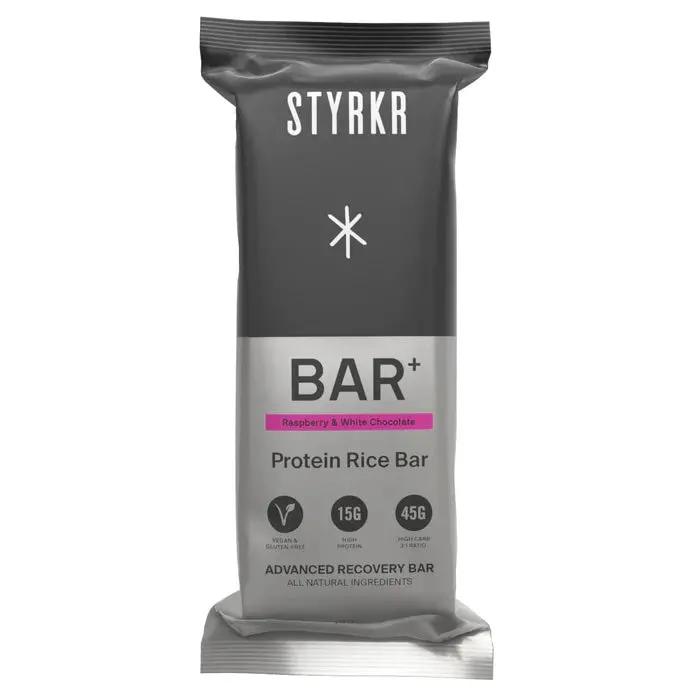 Styrkr Bar+ Raspberry & White Chocolate 1