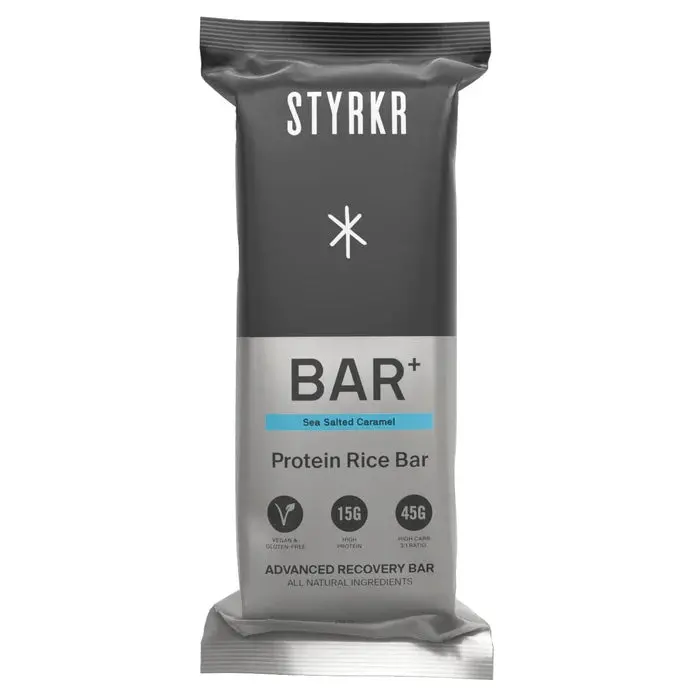 Styrkr Bar+ Sea Salted Caramel Recovery Bar 1
