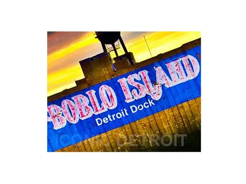 Bob-Lo Island Dock Luster Or Canvas Print $35 - $430 1