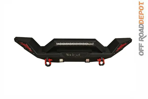 Defensa Delantera Blackout Para Jk 07-17 1