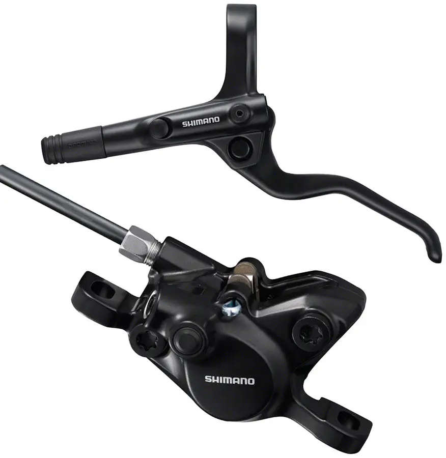 Shimano Br-Mt200 Disc Brake And Bl-Mt201 Lever - Front, Hydraulic, 2-Piston, Post Mount, Black 1