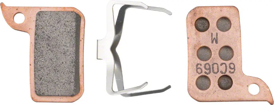 Sram Disc Brake Pads - Sintered Compound, Steel Backed (Powerful), Monoblock, Sram Hydraulic Road Disc, Level A1 (2017-2019) 1