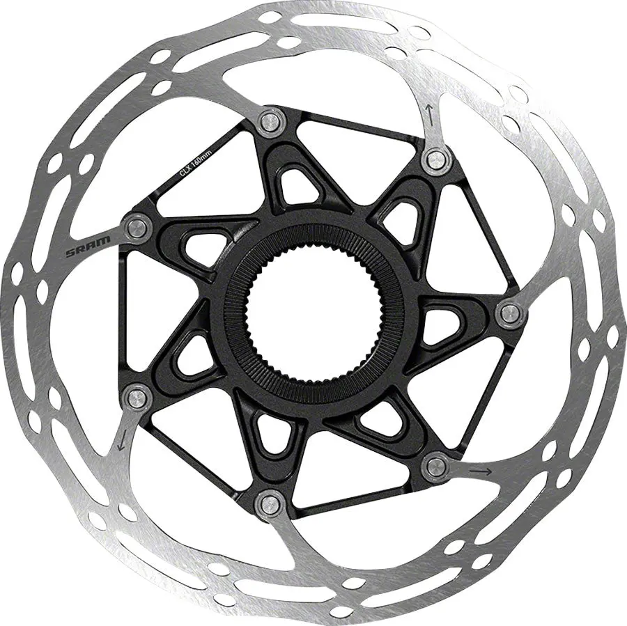 Sram Centerline X Disc Brake Rotor Centerlock Silver/Black 1