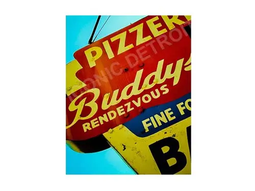 Buddy's Pizza Luster Or Canvas Print $35 - $430 1