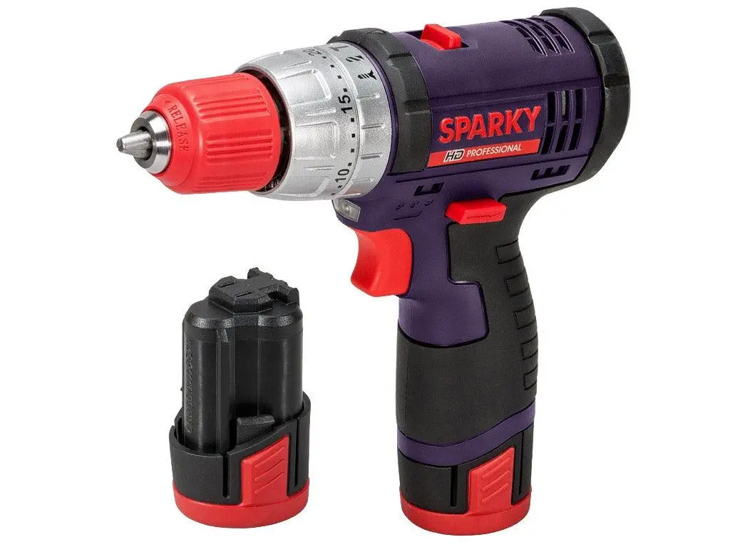Bur2 10.8Li-C Hd: Cordless Drill 2 Speed 10.8 V 1