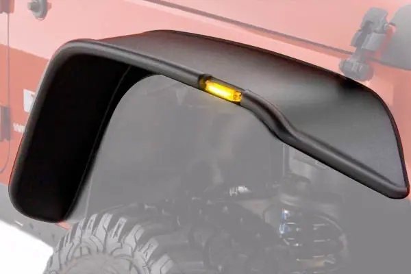 Set De Cantoneras Flat Style Para Jeep Jk 4 Puertas 07-15 1