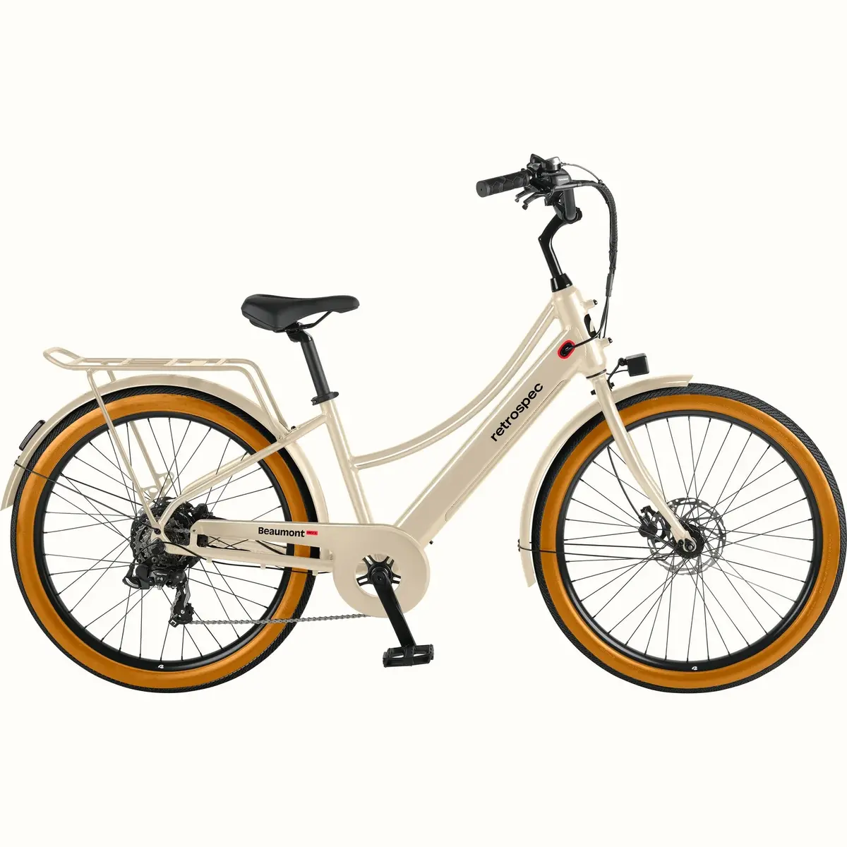 Retrospec Beaumont Rev+ City Electric Bike - Step Through 1