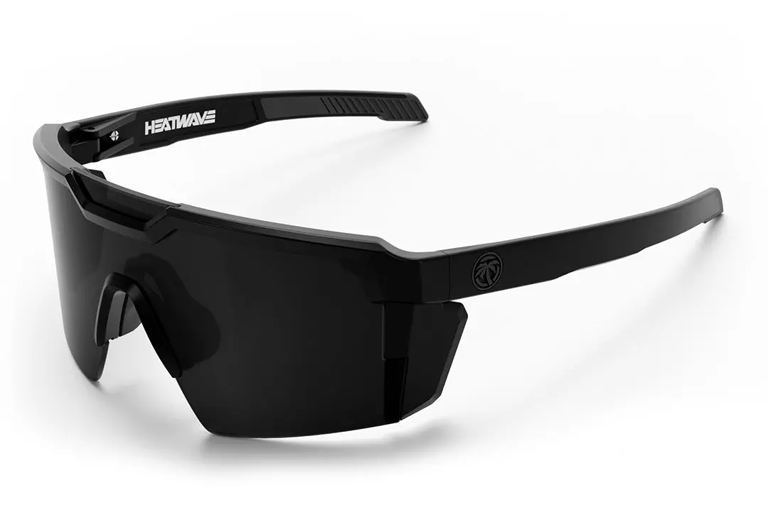 Future Tech Sunglasses: Black Frame Anti Fog Black Lens Z87+ 1