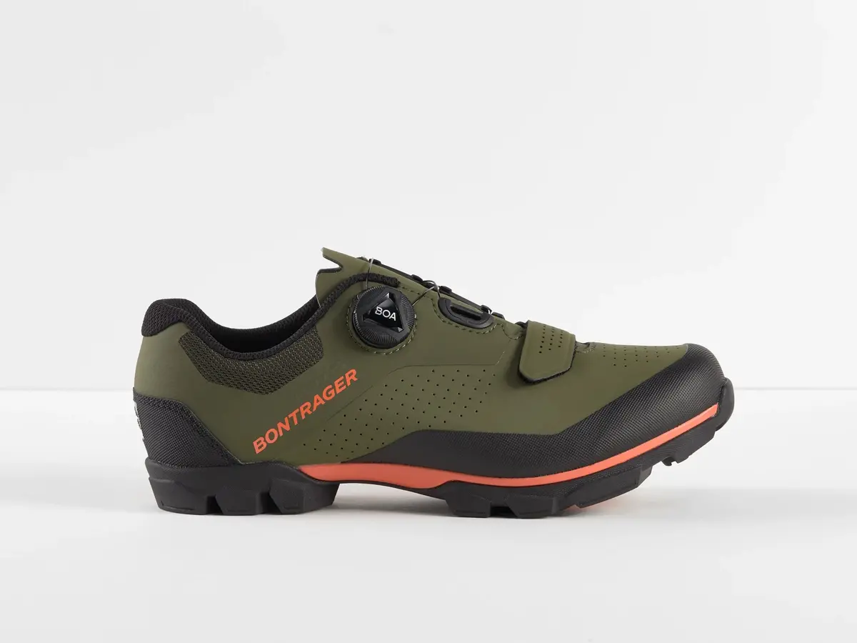 Bontrager Foray Mtb Shoe Olive Grey 1